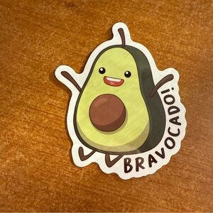 Cute‎ Avocado Sticker